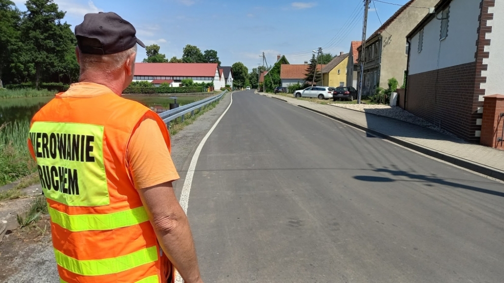 Po drodze w Szczytnikach gładko jak po maśle - Fot: Andrzej Andrzejewski