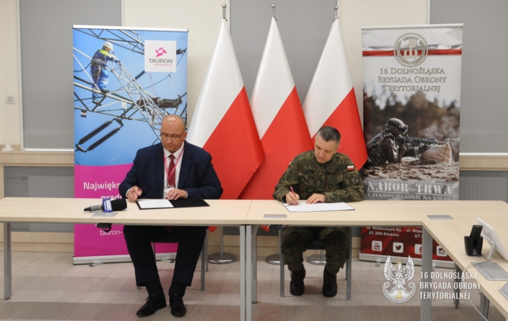 Terytorialsi rozszerzają współpracę z firmą Tauron - fot. materiały prasowe