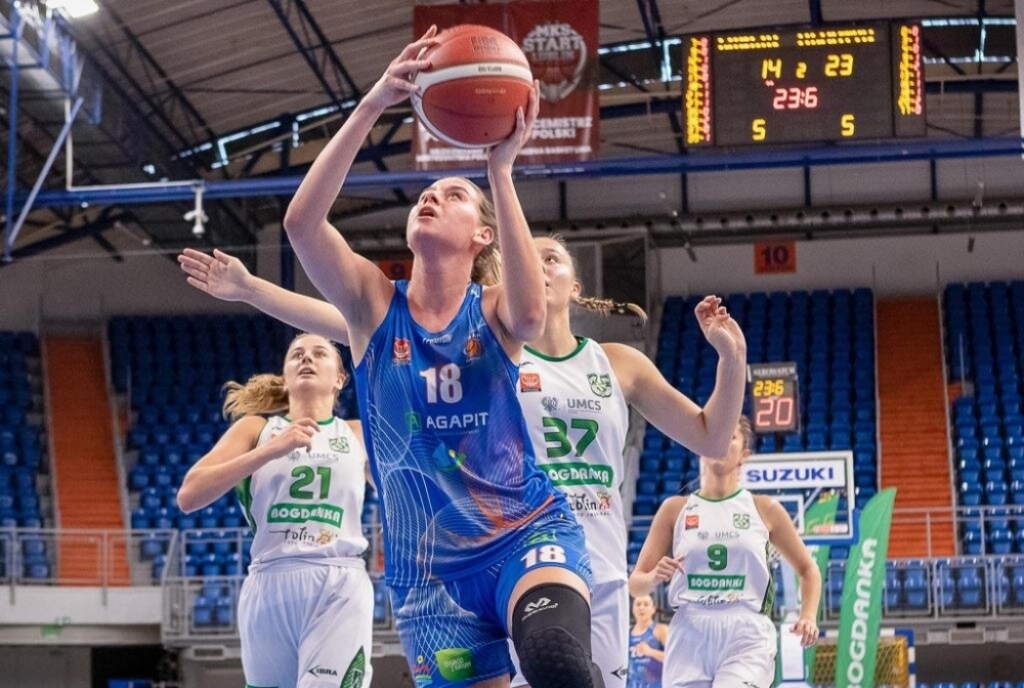 Aleksandra Mońko zamyka kadrę Ślęzy Wrocław - fot. slezawroclaw.pl
