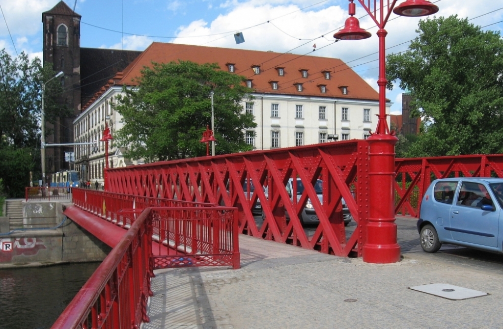 Tramwaje wracają na most Piaskowy we Wrocławiu - fot. Wikipedia/Michał460