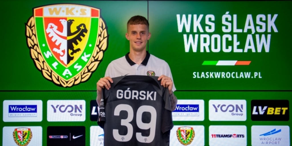 Mateusz Górski w Śląsku Wrocław - fot. slaskwroclaw.pl