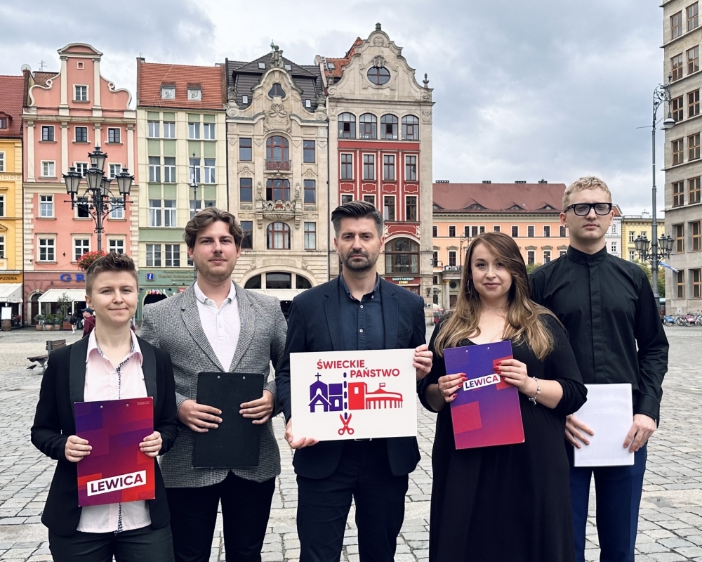 Lewica chce rozdziału państwa od Kościoła - fot. RW