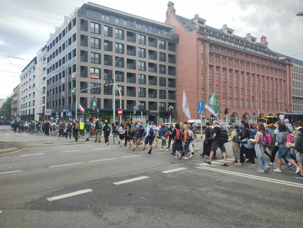 Przed nimi 230 km marszu. Ruszyła Wrocławska Pielgrzymka do Częstochowy – fot. Jakub Ciołko