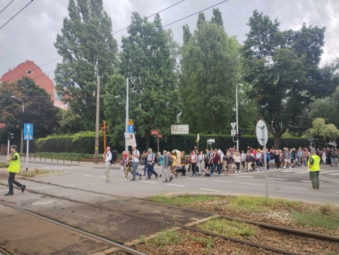 Przed nimi 230 km marszu. Ruszyła Wrocławska Pielgrzymka do Częstochowy - 0
