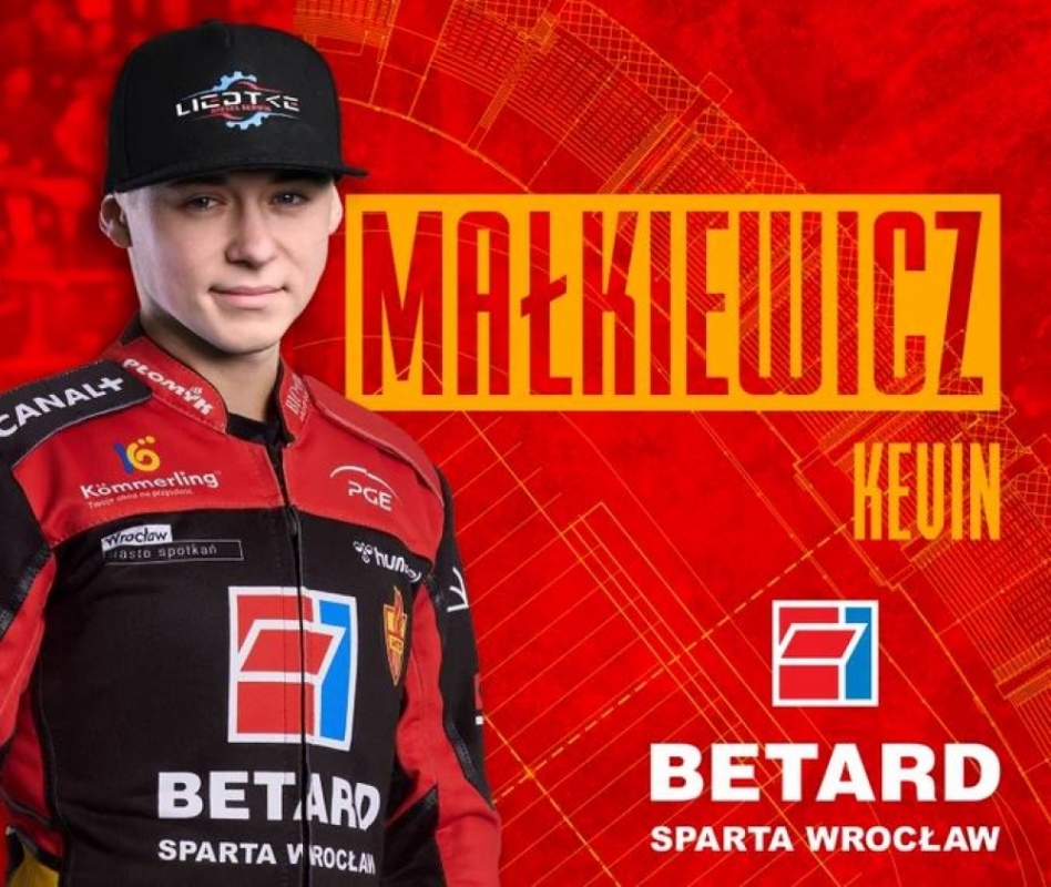 Nowy młodzieżowiec w zespole Betardu Sparty  - fot. WTS Sparta Wrocław