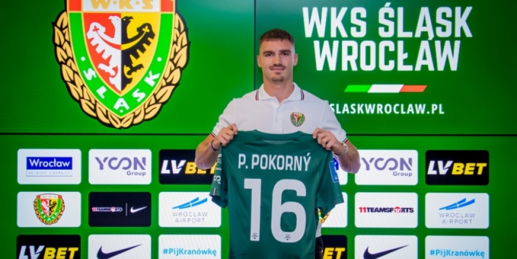 Peter Pokorný nowym piłkarzem Śląska Wrocław - fot. slaskwroclaw.pl