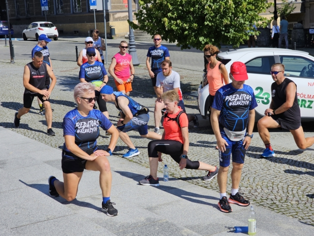 Przez Wałbrzych przebiegnie 1,5 tys biegaczy - zbliża się półmaraton - fot. Bartosz Szarafin