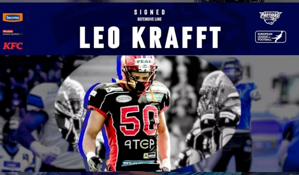 Nie żyje Leo Krafft, zawodnik Panthers Wrocław - Fot: Klub Panthers Wrocław