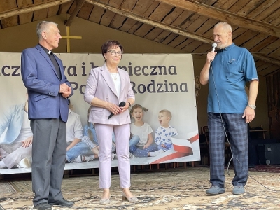 Marszałek Sejmu Elżbieta Witek w Nowych Łąkach: Bezpieczeństwo fundamentem, na którym budujemy program