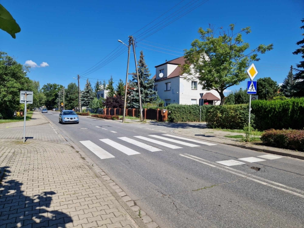 Sołtysowice będą bezpieczniejsze dla pieszych - fot. ZDiUM