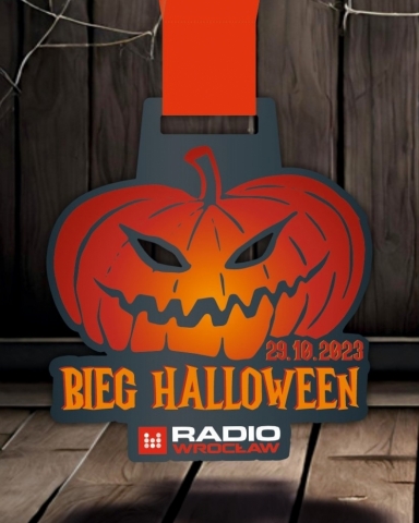 Bieg Halloween Radia Wrocław  29.10.2023 Park Wschodni we Wrocławiu