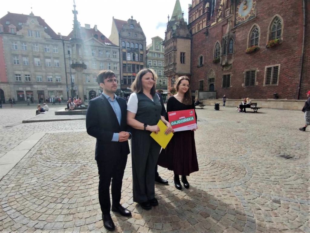 Nowa Lewica przedstawia swoje ustalenia w sprawie śmierci Leo Kraffta we Wrocławiu - fot. Jakub Ciołko