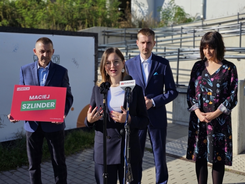 Wałbrzyska Lewica zapowiada walkę o budowę centrum przesiadkowego - Fot. Bartosz Szarafin