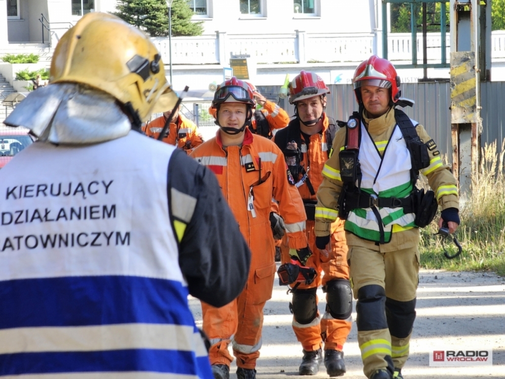 Międzynarodowe ćwiczenia ratownicze w Wałbrzychu - fot. Bartosz Szarafin