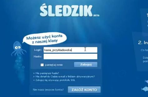 Testujemy Śledzika - nowe dziecko Naszej-klasy.pl - Śledzik (Kadr z wideo z YouTube)