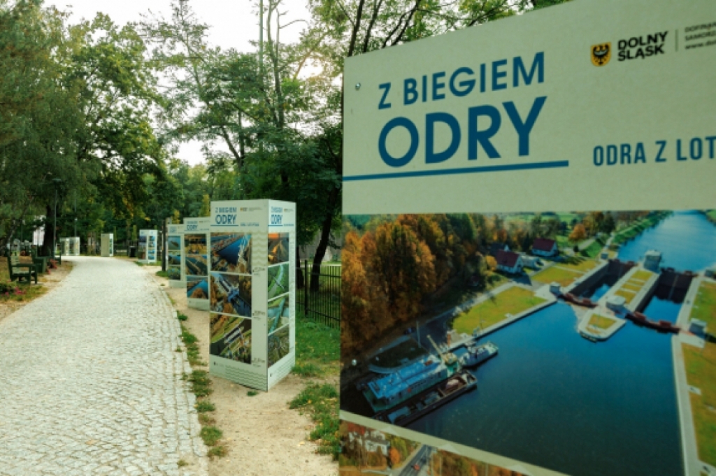 W Parku Leśnym w Lubinie można oglądać... Odrę z lotu ptaka - fot. Muzeum Historyczne w Lubinie