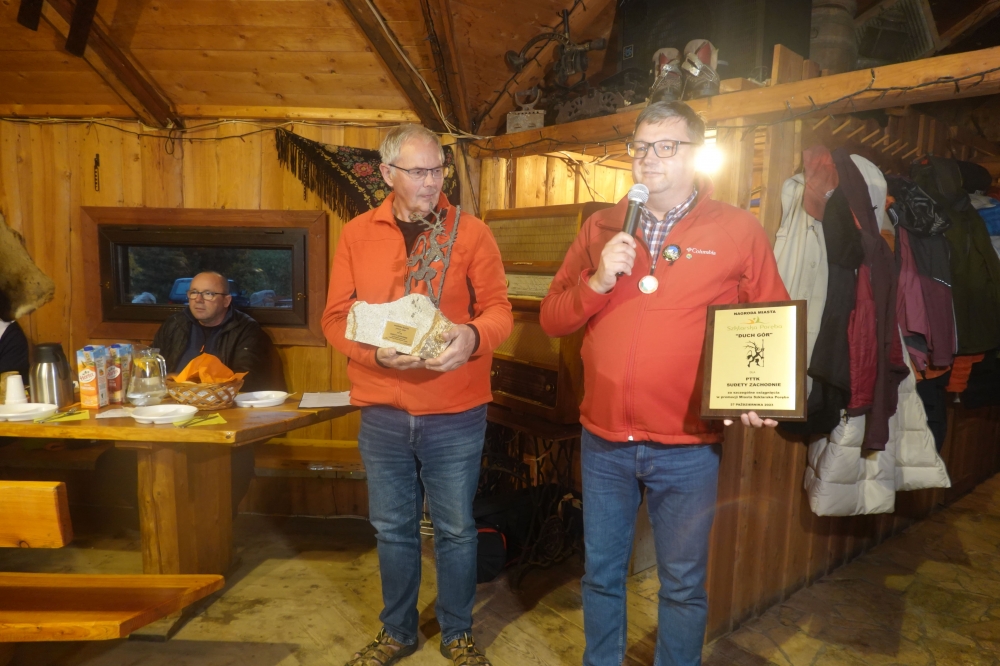 Nagroda Ducha Gór przyznana, w tym roku mamy dwóch laureatów - Krzysztof Tęcza i Piotr Gryszel fot. Piotr Słowiński