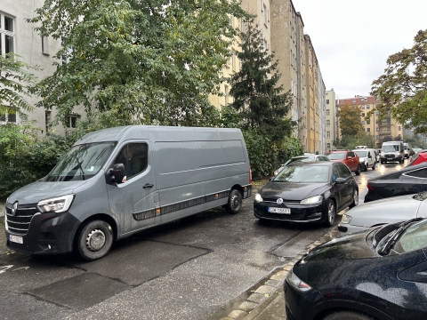 Komunikacyjny paraliż na wrocławskim Nadodrzu - 1