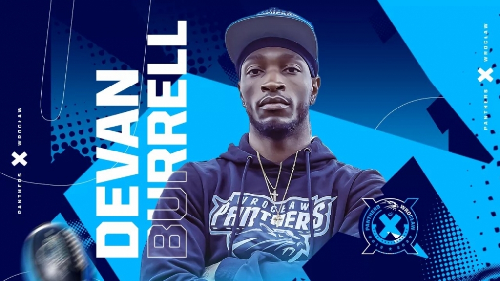 Devan Burrell nowym zawodnikiem Panthers Wrocław - fot. pantherswroclaw.com