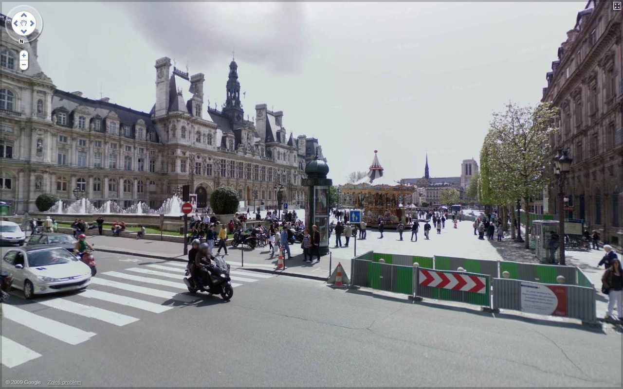 Szwajcarzy przeganiają samochodziki Google'a - Paryż w Google Street View