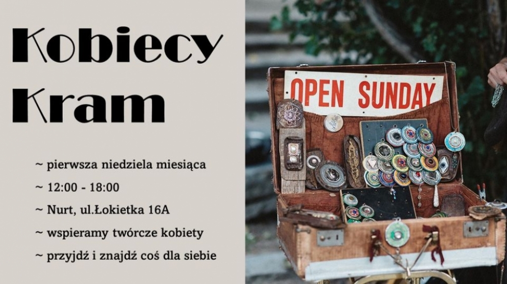 Babska niedziela na Nadodrzu. W Nurcie od południa startuje kolejny Kobiecy Kram: - mat. prasowe