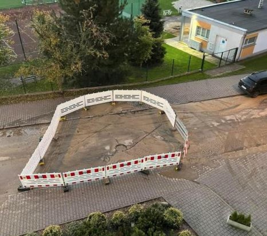 Utrudnienia na wrocławskim Ołtaszynie - fot. Paweł Prociów