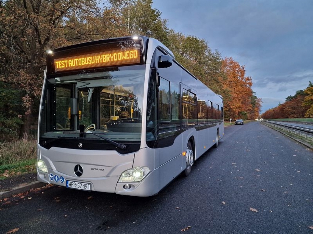 Wrocław i Długołęka testują hybrydowy autobus - fot. mat. prasowe