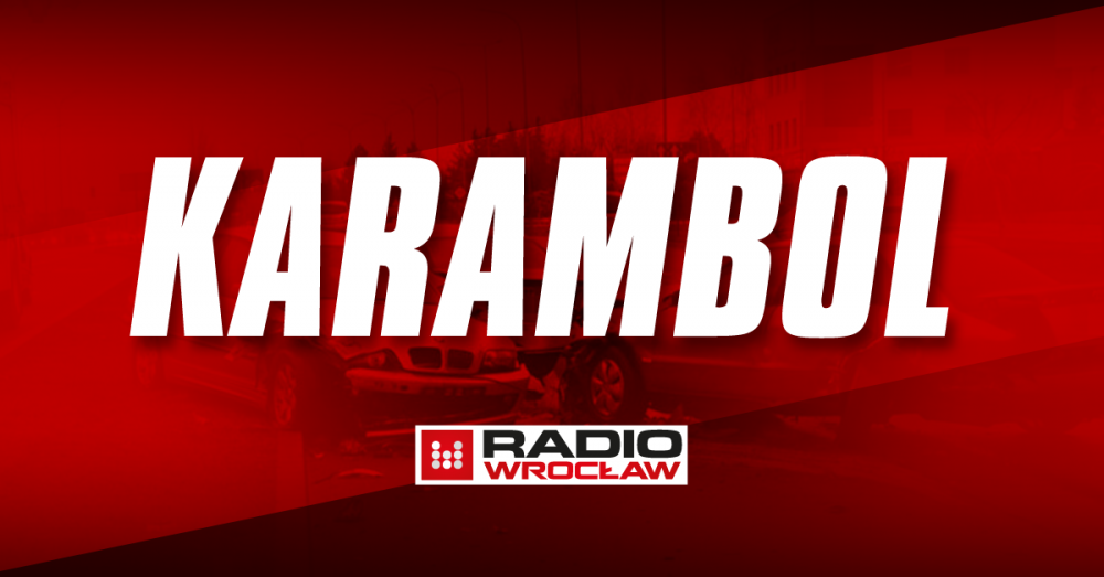 Karambol na A4 niedaleko Wrocławia. Zderzyło się pięć samochodów - fot. archiwum radiowroclaw.pl
