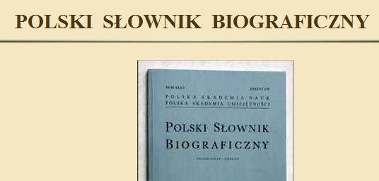 Kto stworzy internetową wersję Polskiego Słownika Biograficznego? - 