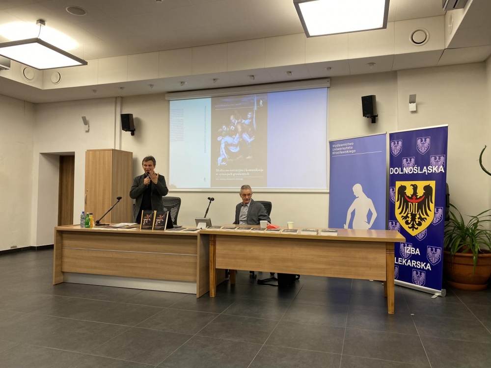 O medycynie narracyjnej w książce prof. Aleksandra Woźnego - fot Mateusz Florczyk