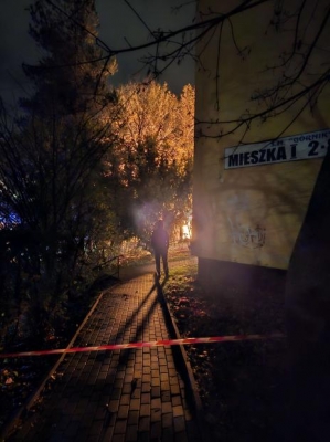 Wyciek gazu w Wałbrzychu. Pożar opanowany. Jedna osoba ranna [AKTUALIZACJA] - 1