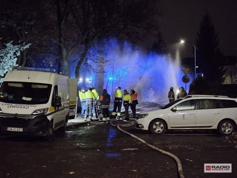 Wyciek gazu w Wałbrzychu. Pożar opanowany. Jedna osoba ranna [AKTUALIZACJA] - 4