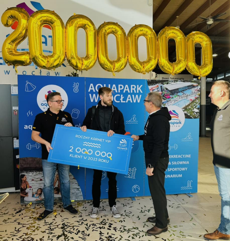Wrocławski Aquapark w tym roku odwiedziły już dwa miliony osób - fot. Aquapark Wrocław