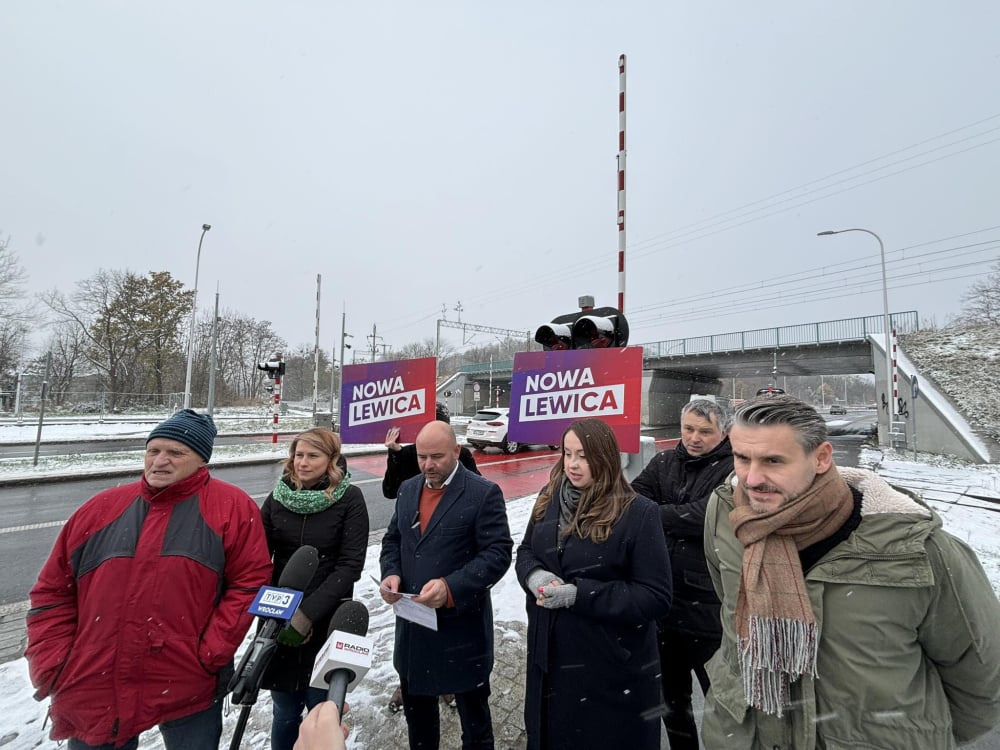Nowa Lewica rusza z planem tramwaju na Jagodno - fot. RW