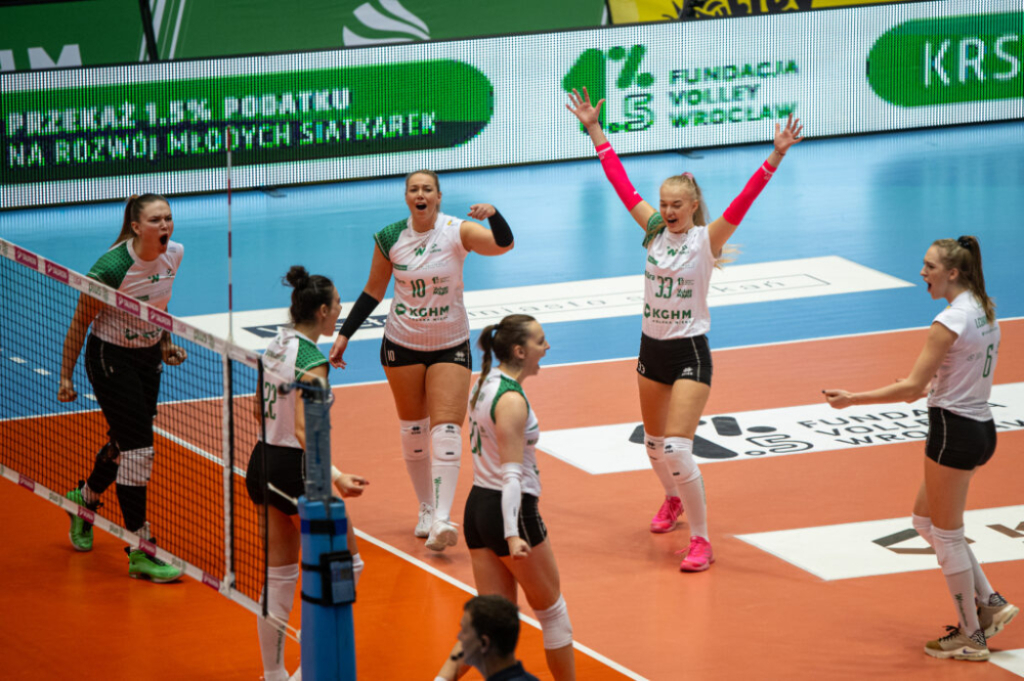Siatkarki Volley Wrocław pokonały Stal Mielec - fot. volleywroclaw.pl