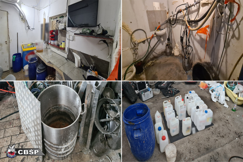 CBŚP zlikwidowało laboratorium amfetaminy w powiecie oleśnickim - 2