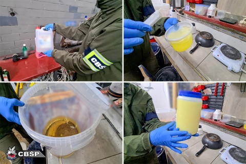 CBŚP zlikwidowało laboratorium amfetaminy w powiecie oleśnickim - 3