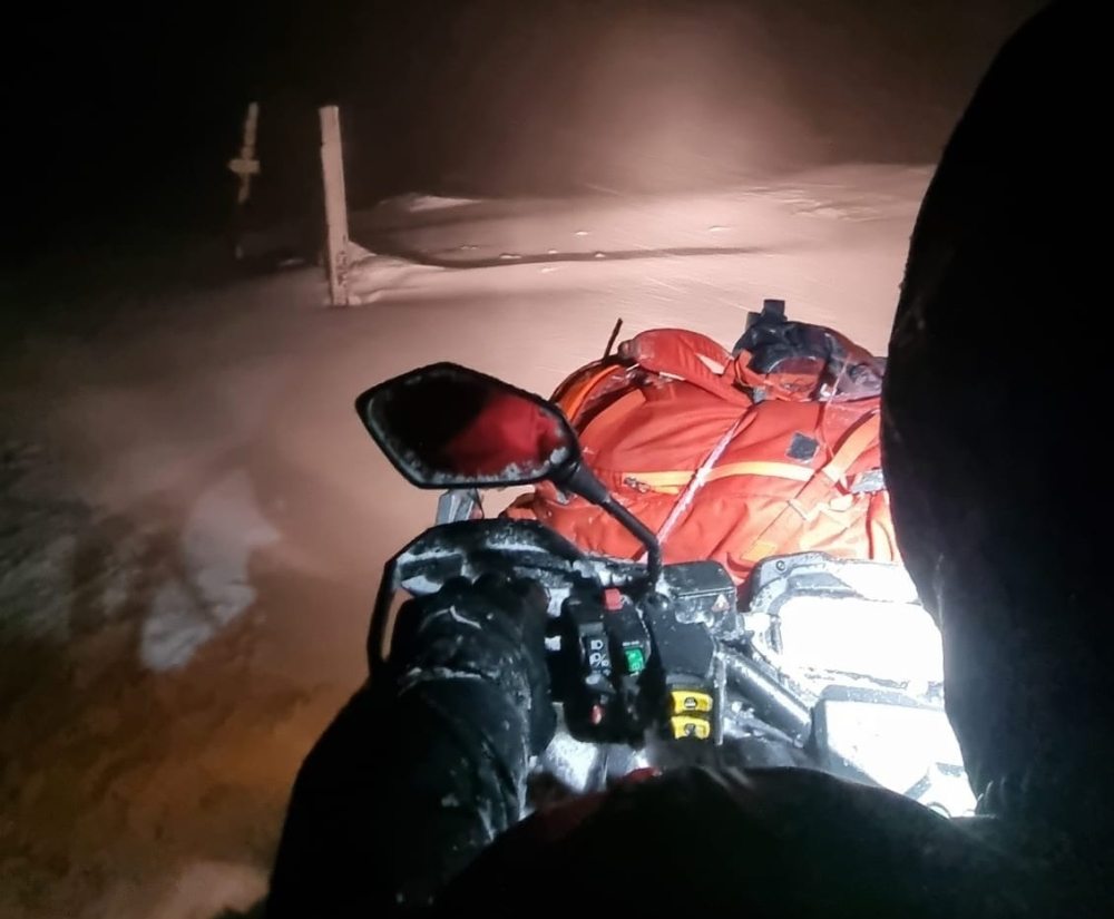 W Karkonoszach trwa akcja ratunkowa w rejonie Czarnej Kopy - fot. GOPR Karkonosze
