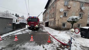 Wybuch gazu w budynku jednorodzinnym. Część Sosn&oacute;wki nie ma prądu