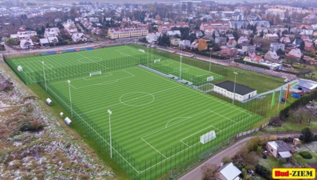 Baza treningowa Miedzi Legnica rośnie w oczach - fot. miedzlegnica.eu/ Bud-Ziem