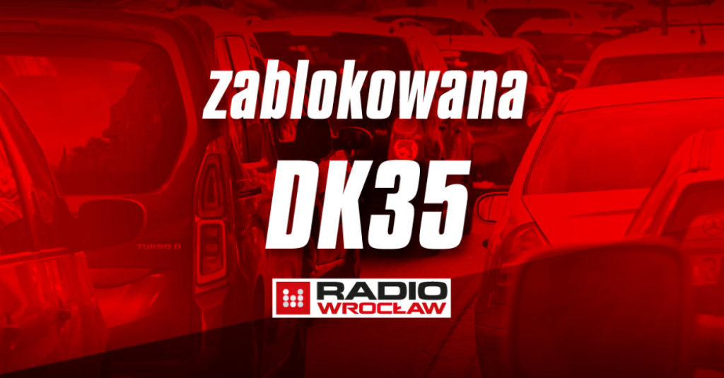 Przewrócona ciężarówka blokowała przejazd DK35 na trasie Świdnica-Świebodzice - fot. archiwum Radia Wrocław
