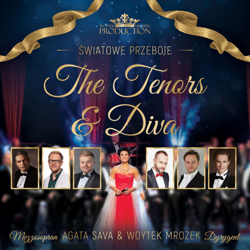 "The Tenors & Diva"  KONCERT PRZENIESIONY - fot. mat. prasowe