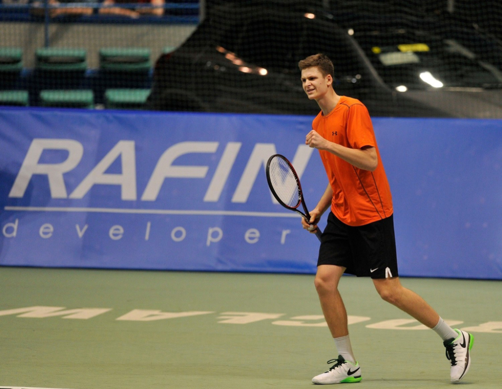 Hubert Hurkacz odpadł z turnieju ATP w Rotterdamie - fot. wroclawopen.com