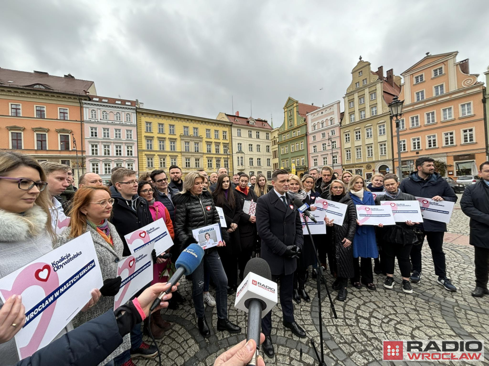 Koalicja Obywatelska prezentuje swoją drużynę - fot. RW