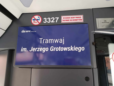 Jerzy Grotowski ma swój tramwaj - 0