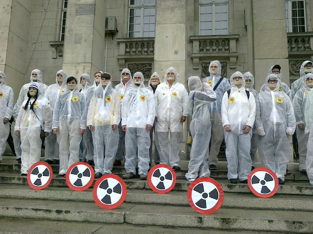 Protesty przeciwko elektrowniom - Fot. Martyna Basaj