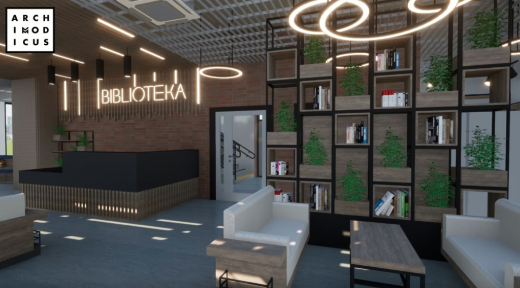 Będzie nowa biblioteka w Długołęce – fot. archimmodicus/wroclaw.pl
