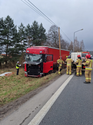 Kolizja i utrudnienia na DK8 - 4