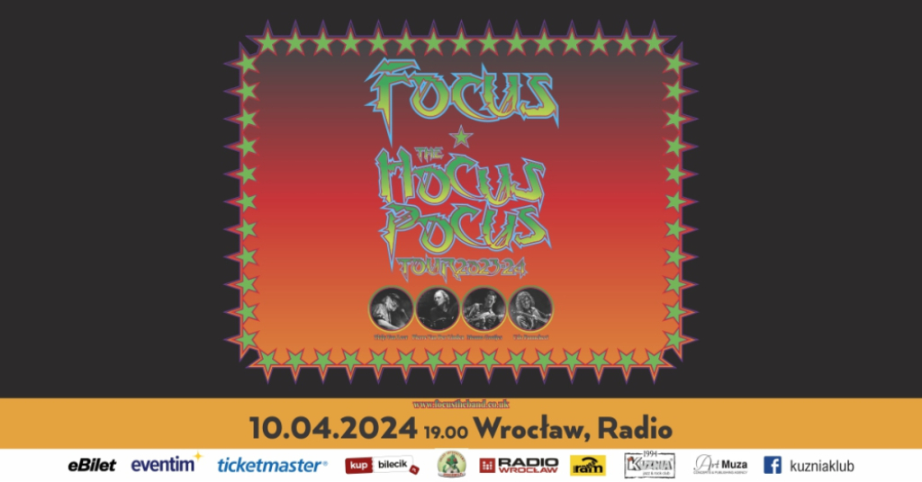 Focus powraca do Polski z trasą Hocus Pocus Tour 2024! - fot: materiały prasowe