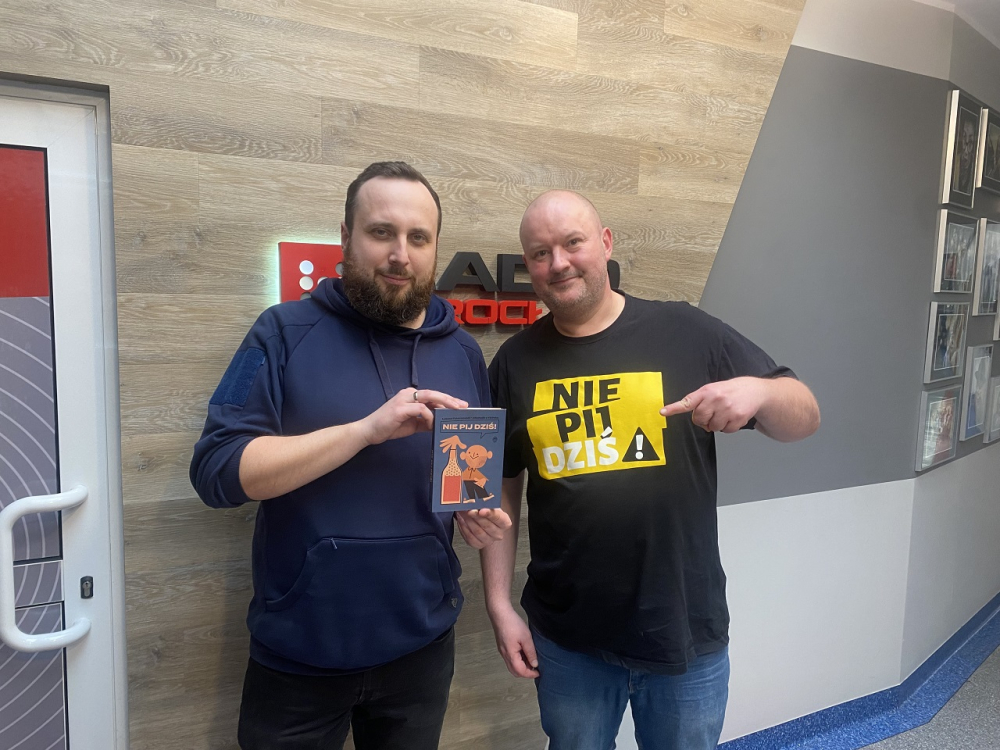 Łukasz Tchórzewski: Nie pij dziś - fot. Radio Wrocław